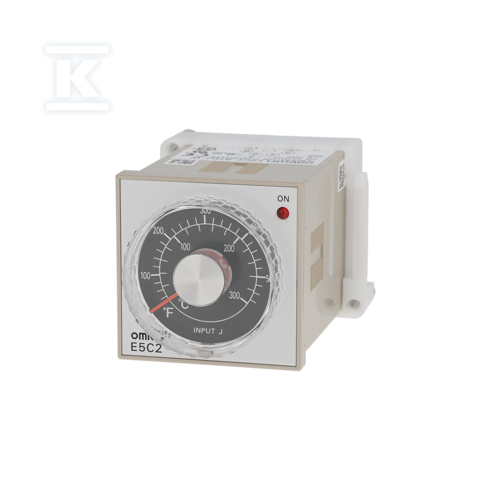 Regulator temperatury 1/16 DIN (48x48 - E5C2-R20J-W 100-240VAC 32-572